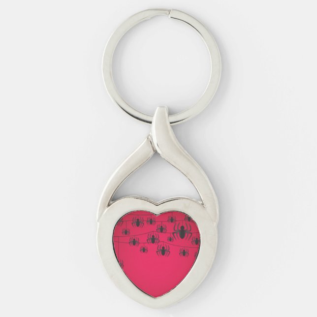 Spider string keychain (Front)