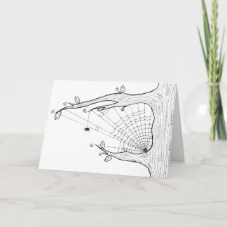 Spider Tree Card