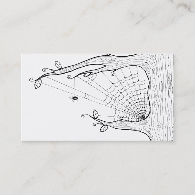 Spider Tree Profile Card (Front)