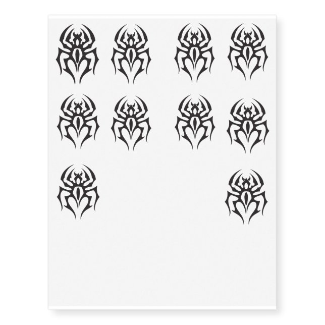 Spider Tribal Tattoo (Front)