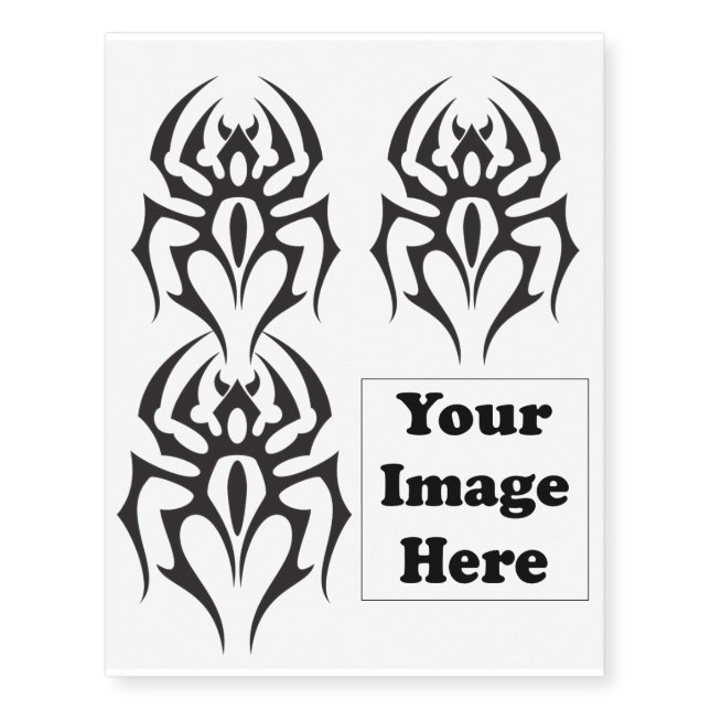 Spider Tribal Tattoo (Front)