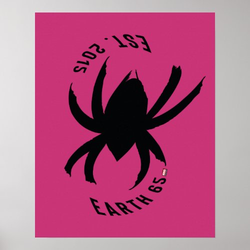 Spider_Verse  Ghost_Spider _ Gwen Stacy Emblem Poster