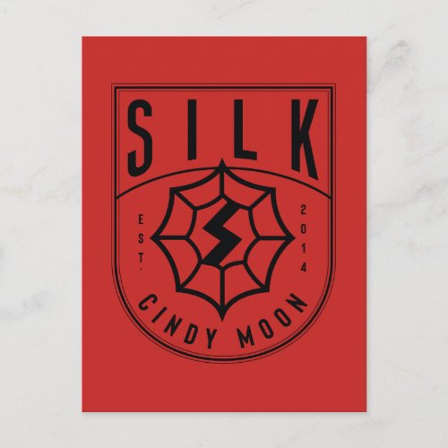 Spider_Verse  Silk _ Cindy Moon Emblem Postcard