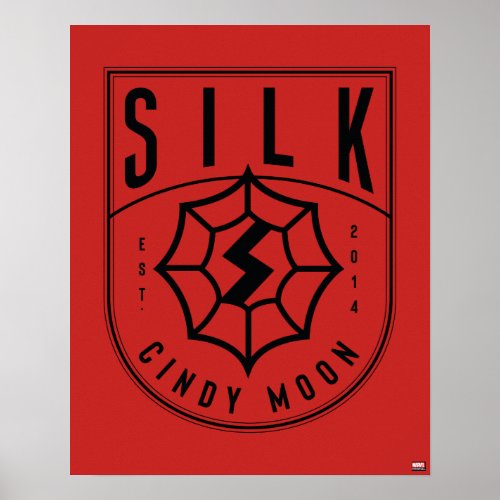 Spider_Verse  Silk _ Cindy Moon Emblem Poster