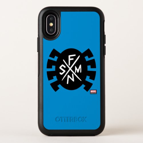 Spider_Verse  Spider_Punk _ Hobie Brown Emblem OtterBox Symmetry iPhone X Case