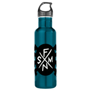 Spider-Verse   Spider-Punk - Hobie Brown Emblem Stainless Steel Water Bottle