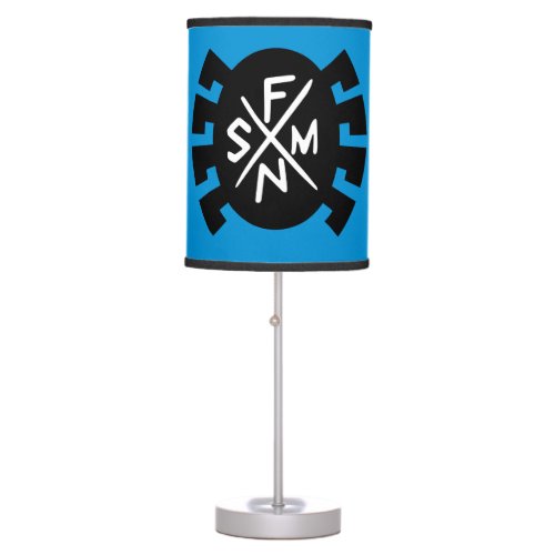 Spider_Verse  Spider_Punk _ Hobie Brown Emblem Table Lamp