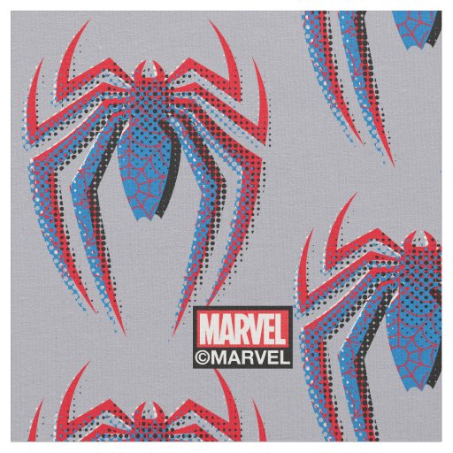 Spider-Man Web Head Toss Dark Grey Premium Quality 100% Cotton Sold by The  Yard.