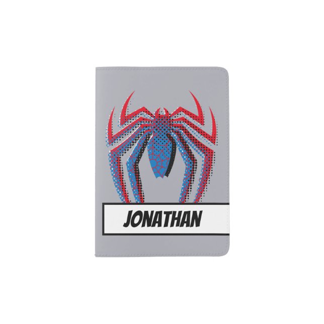 Spider-Verse | The Advanced Suit Halftone Spider Passport Holder (Front)