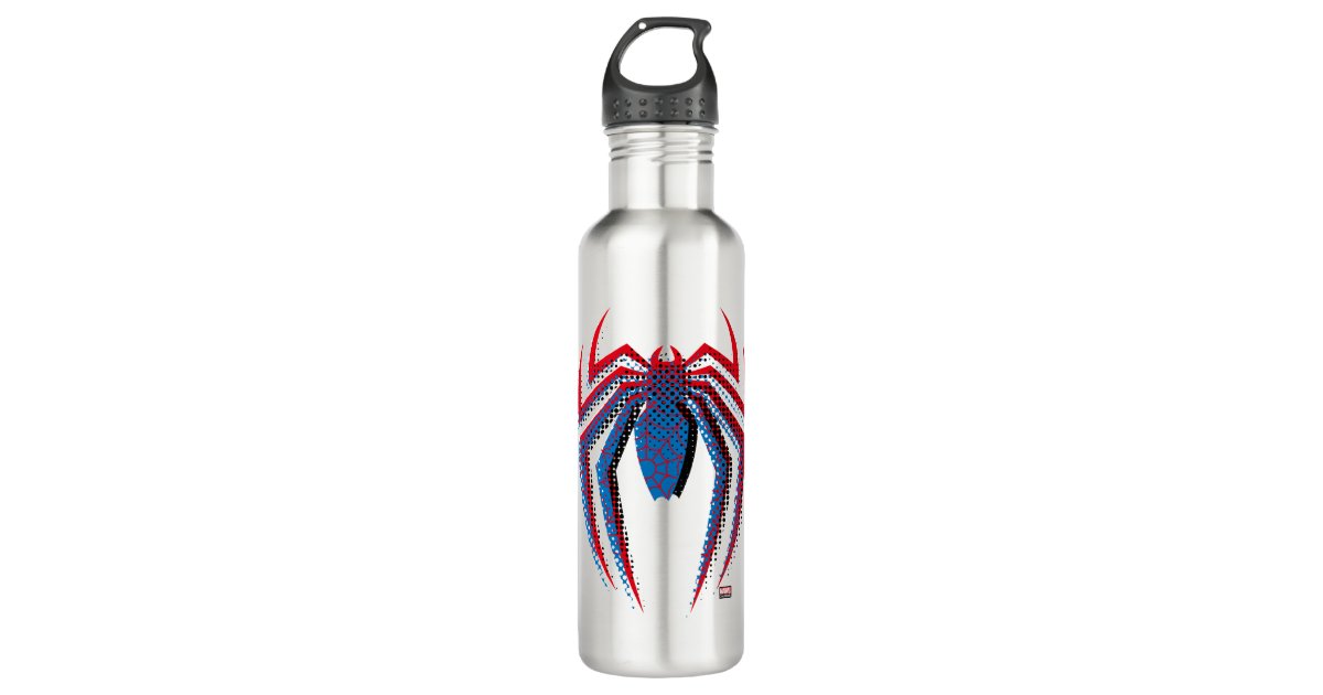 Spider-Verse | The Advanced Suit Halftone Spider Stainless Steel Water ...