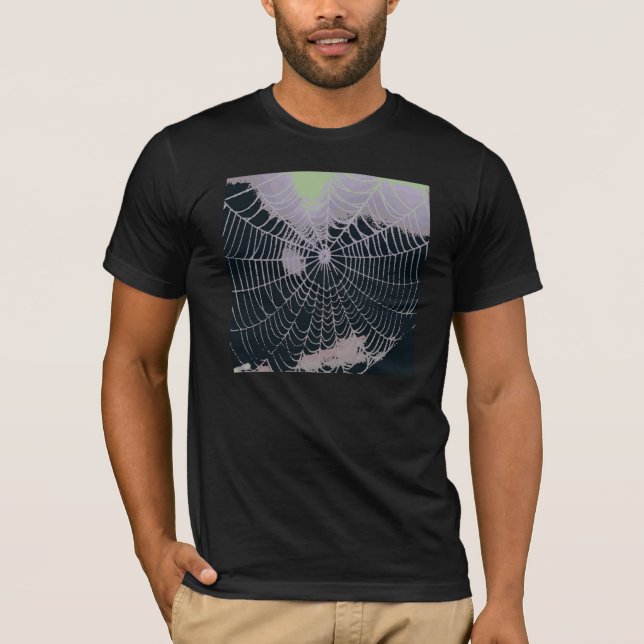 Spider Web Abstract T-Shirt (Front)