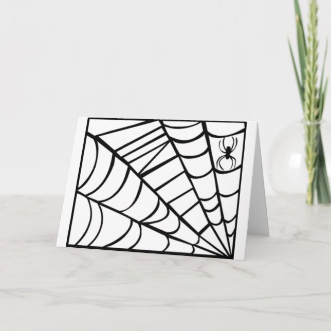 Spider Web Card (Front)