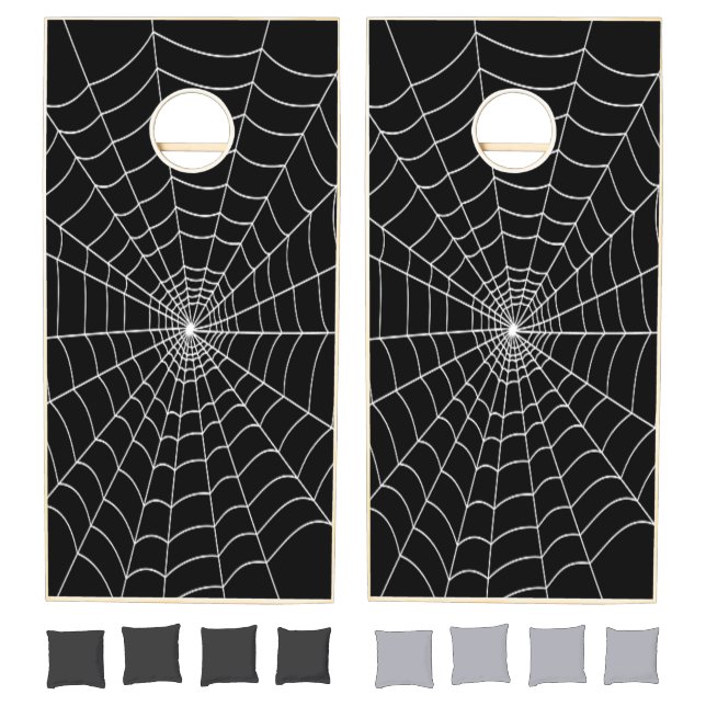 Spider Web Cornhole Set (Set)