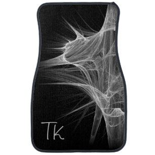 Spider Web Custom Monogram Floor Mats