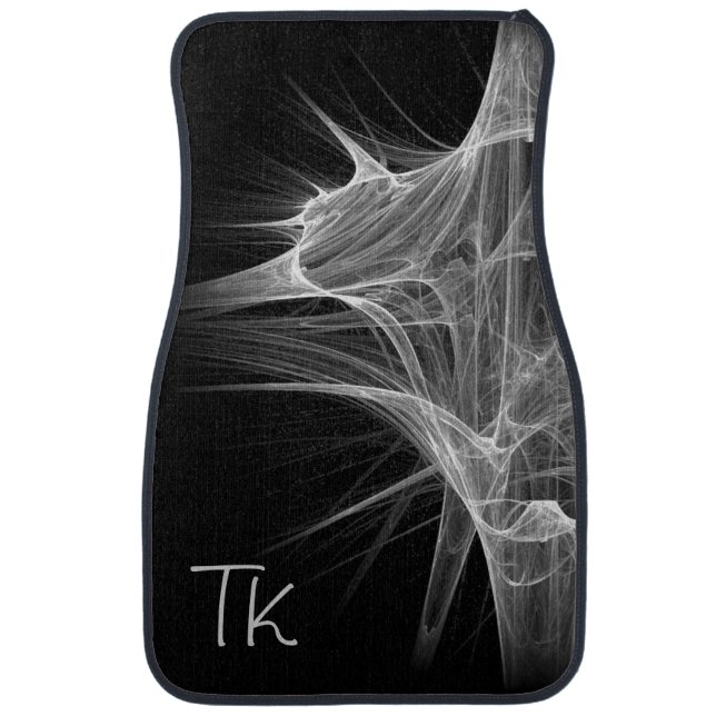 Spider Web Custom Monogram Floor Mats (Front)