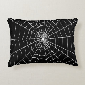 Spider Web Decorative Pillow