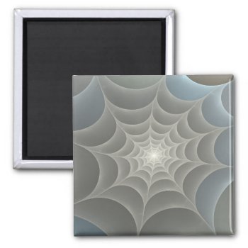 Spider Web Fractal Magnet by StellarEmporium at Zazzle