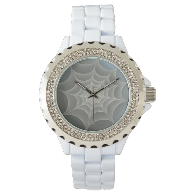 Spider Web Fractal Watch (Front)