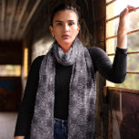 Spider Web Gothic Pattern Scarf<br><div class="desc">Elevate your style with this captivating scarf, adorned with an intricate spider web pattern that interlaces art with mystery. The subtle gray tones and geometric precision of the webs make a statement that's both edgy and sophisticated. Perfect for those who appreciate the beauty in nature's designs or wish to add...</div>