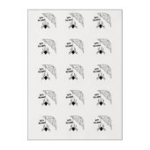Spider Web Halloween Party Edible Frosting Rounds (Sheet)