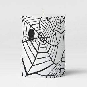 Spider Web - Halloween - Pilar Candle
