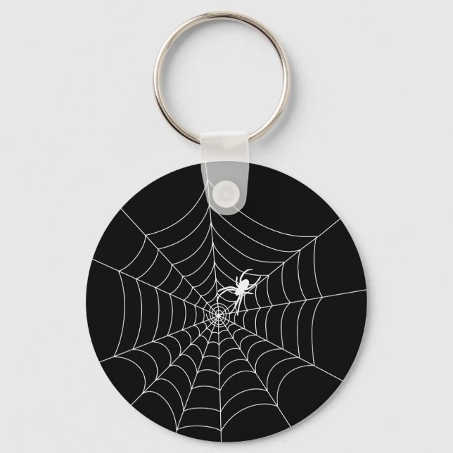 Spider Web Keychain (Front)
