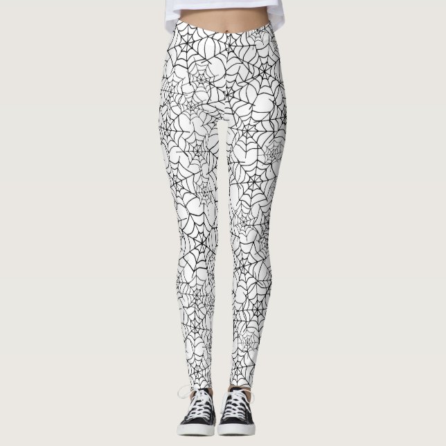 Spider Web Leggings (Front)