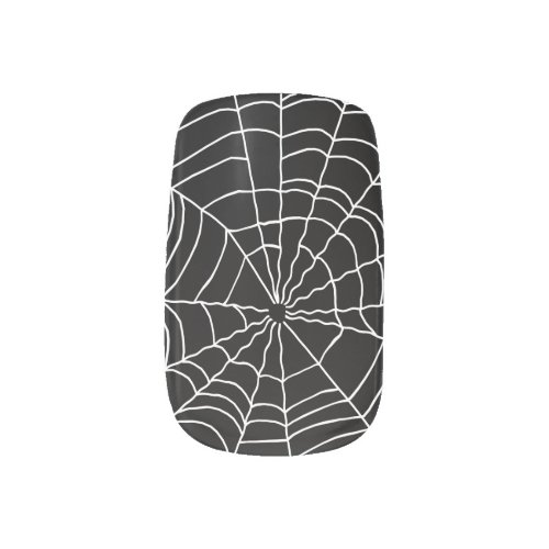Spider Web Minx Nail Art