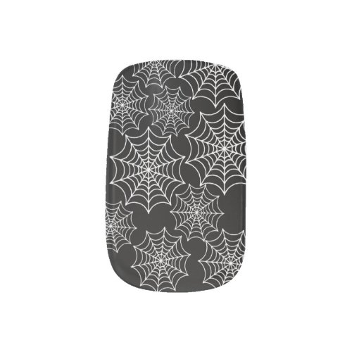 Spider Web Minx Nail Art