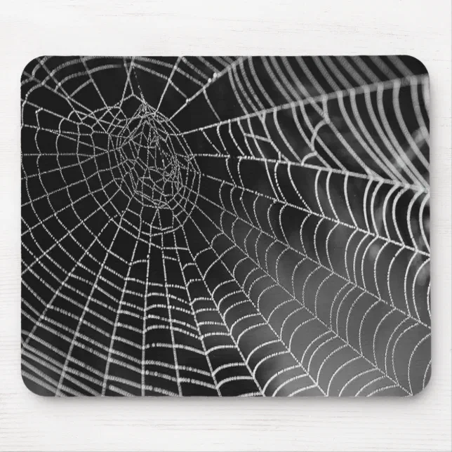Spider Web Mouse Pad | Zazzle