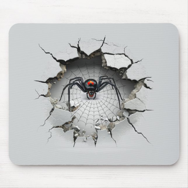 Spider Web  Mouse Pad (Front)