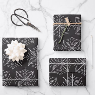 Spider Web Pattern  Wrapping Paper Sheets