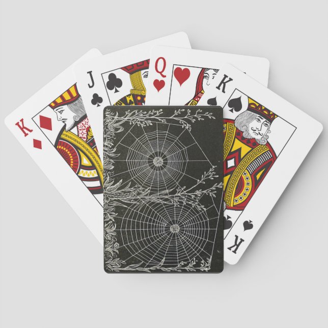 Spider Web Playing cards. Poker Black Jack Animal Poker Cards (Back)