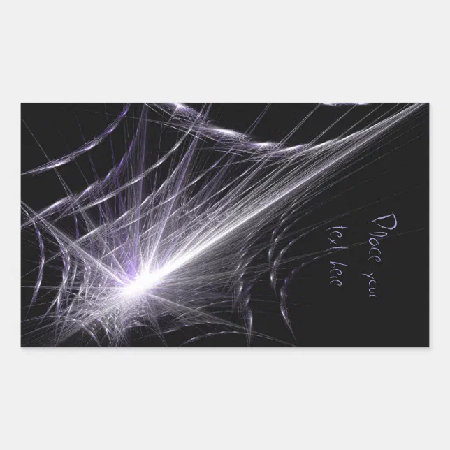 Sticker Spider Rectangular Spider Web Rectangular Sticker | Zazzle