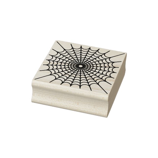 Spider Web Rubber Stamp (Stamp)
