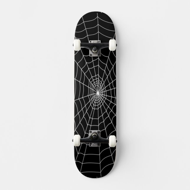 Spider Web Skateboard Deck (Front)
