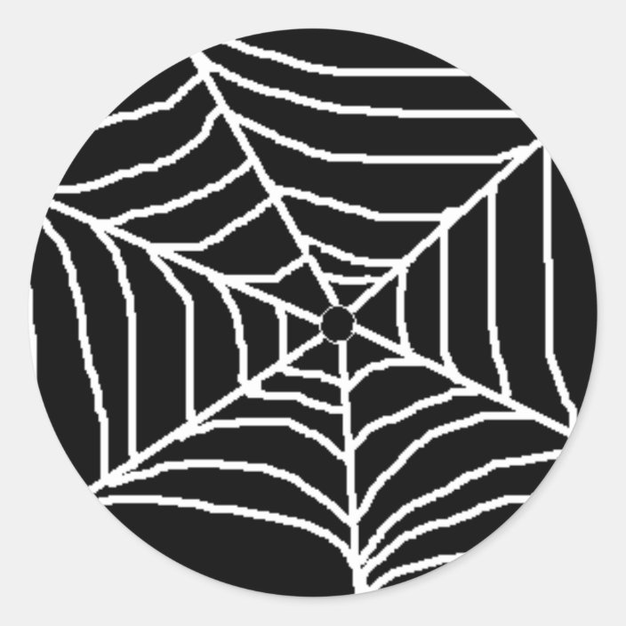 SPIDER WEB - stickers | Zazzle