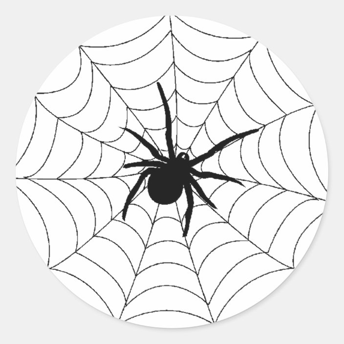 Spider Web stickers | Zazzle.com