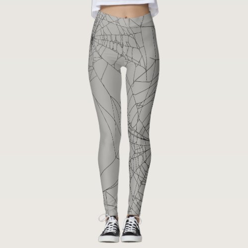 Spider web Yoga Leggings