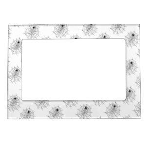 Spider Webs and Spiders Magnetic Frame