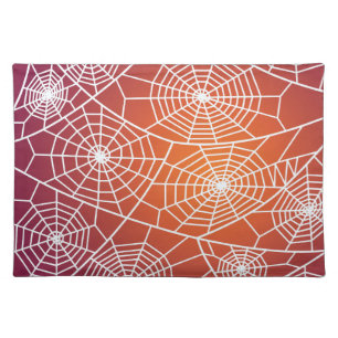 Spider webs placemat