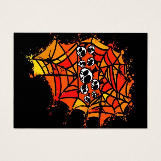 Spider Webs | Spiders Skull (Front)