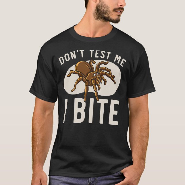 Spider Whisperer Arachnid Tarantula Keeper Spider T-Shirt (Front)
