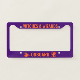 Spider Witches & Wizard Custom License Plate Lice License Plate Frame