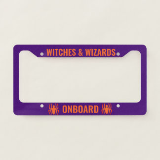 Spider Witches & Wizard Custom License Plate Lice License Plate Frame