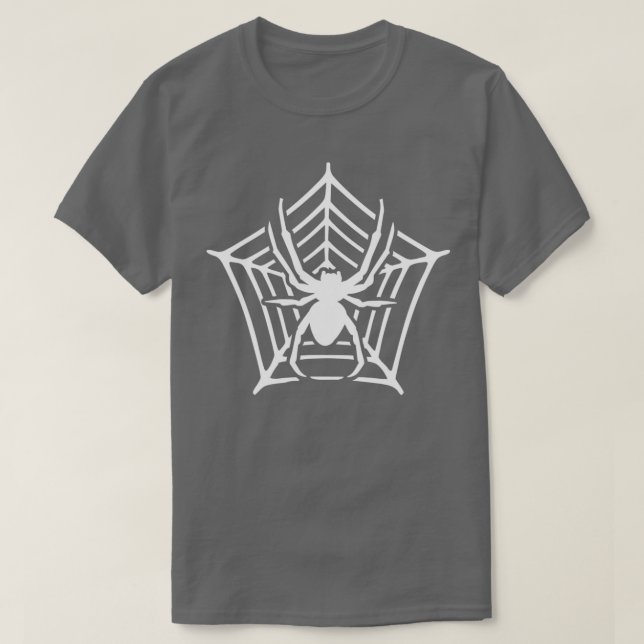 Spider with cobweb  T-Shirt (Design Front)