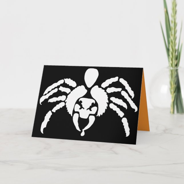 Spider With Venom on Fang Card (Front)