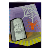Spider with Web & RIP Marker Cards (Front)