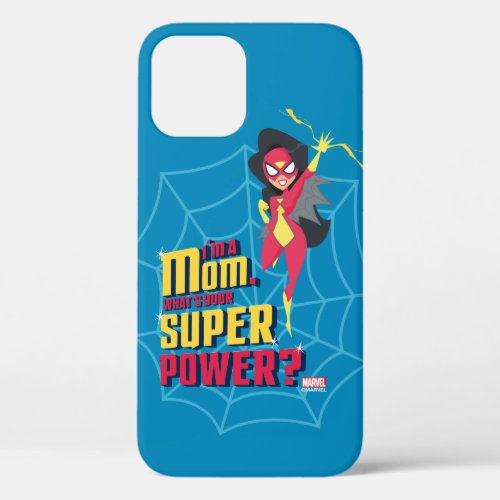 Spider_Woman Im A Mom iPhone 12 Case