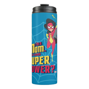 Spider-Woman "I'm A Mom" Thermal Tumbler
